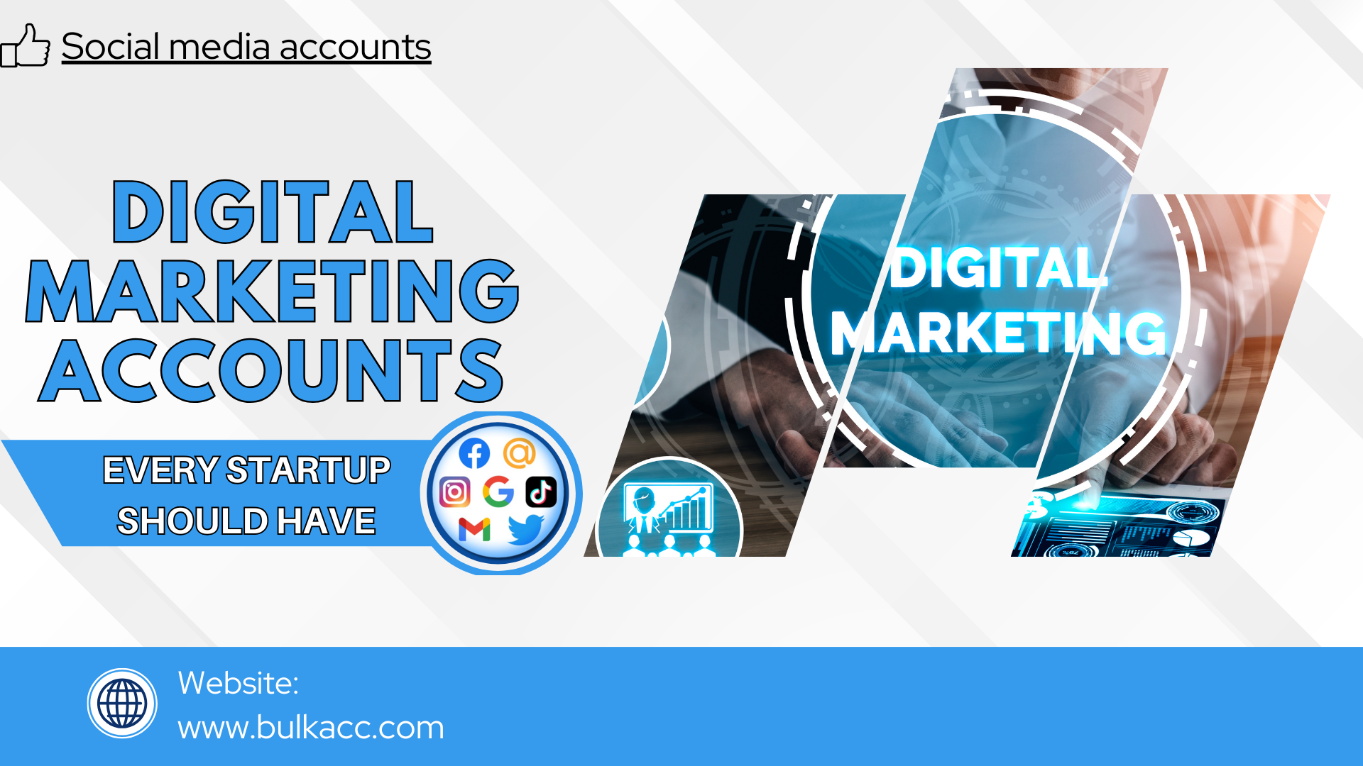 With so many social media accounts available, let's find out which digital marketing accounts every startup should have in 2026.