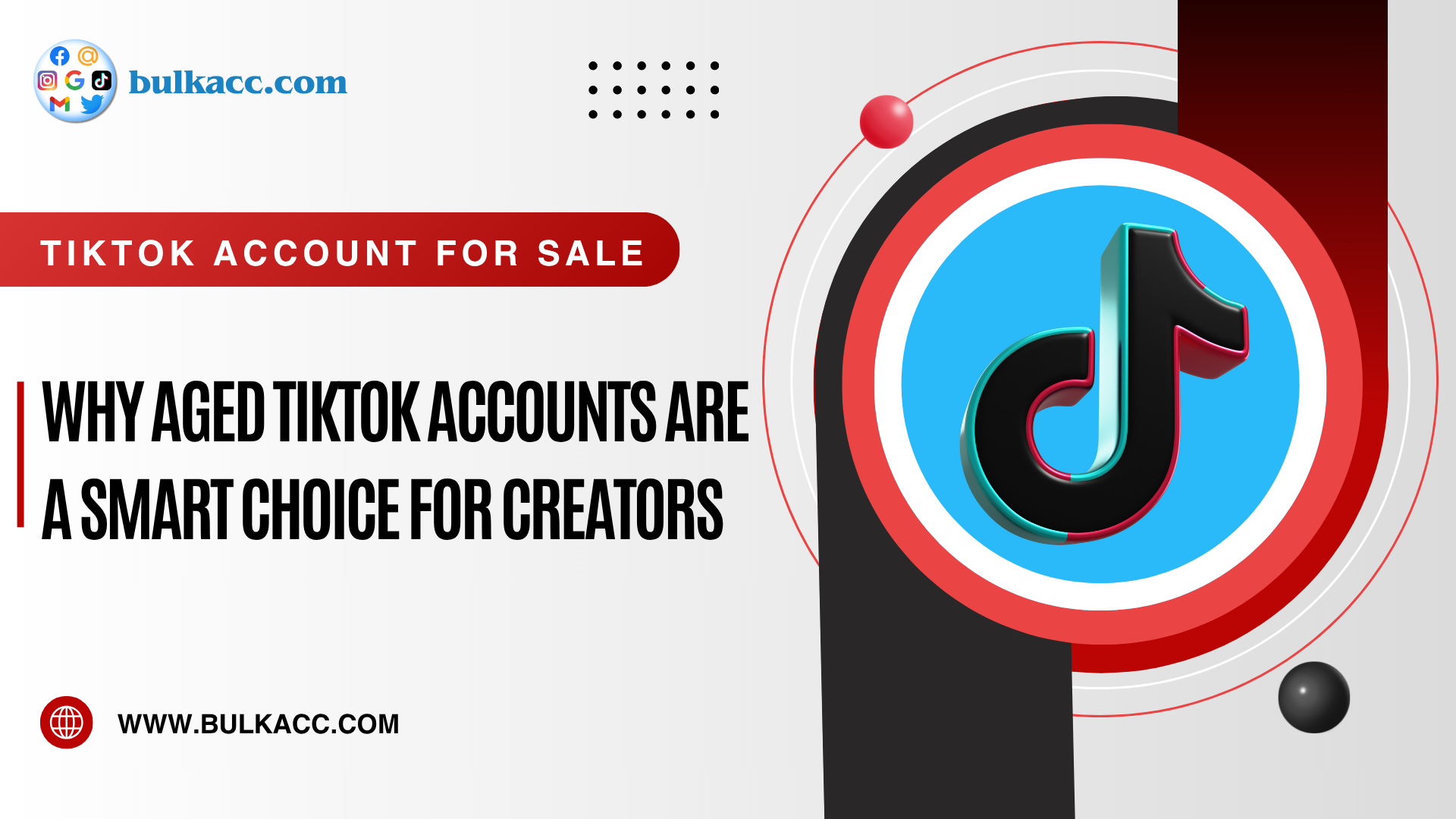 Discover why a TikTok account for sale, especially an aged one, is preferred by creators in their journey to build influence on TikTok.