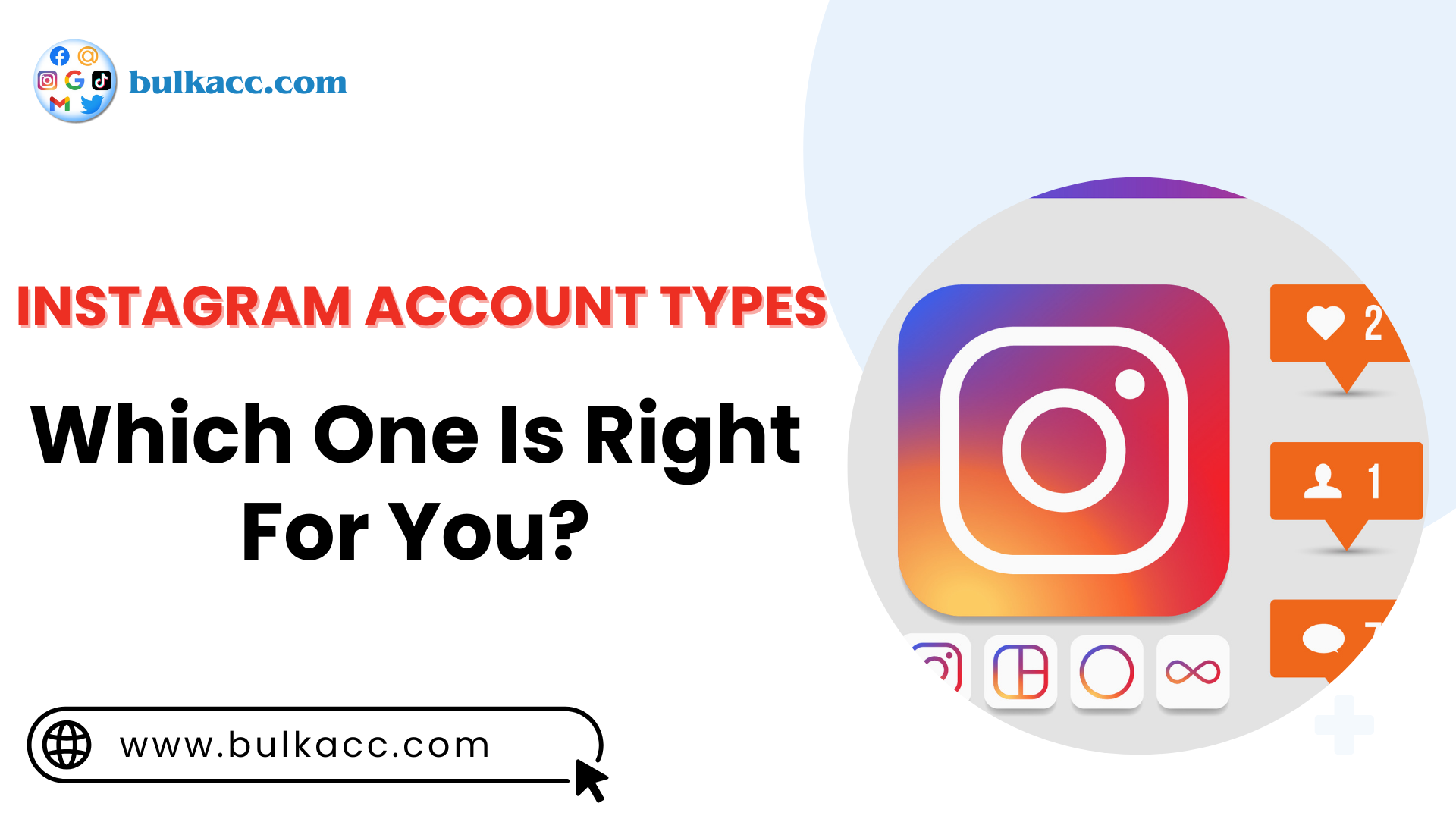 Discover everything about Instagram account types to make the best choice for your brand, business, or creator profile in 2025.