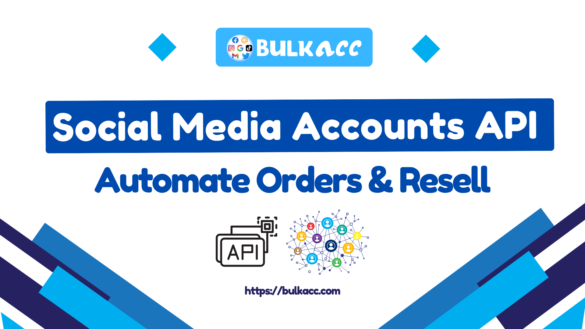 Automation is a popular choice in today's digital age. Businesses or retailers who want to automate orders and resell social media accounts can use the social media accounts API.