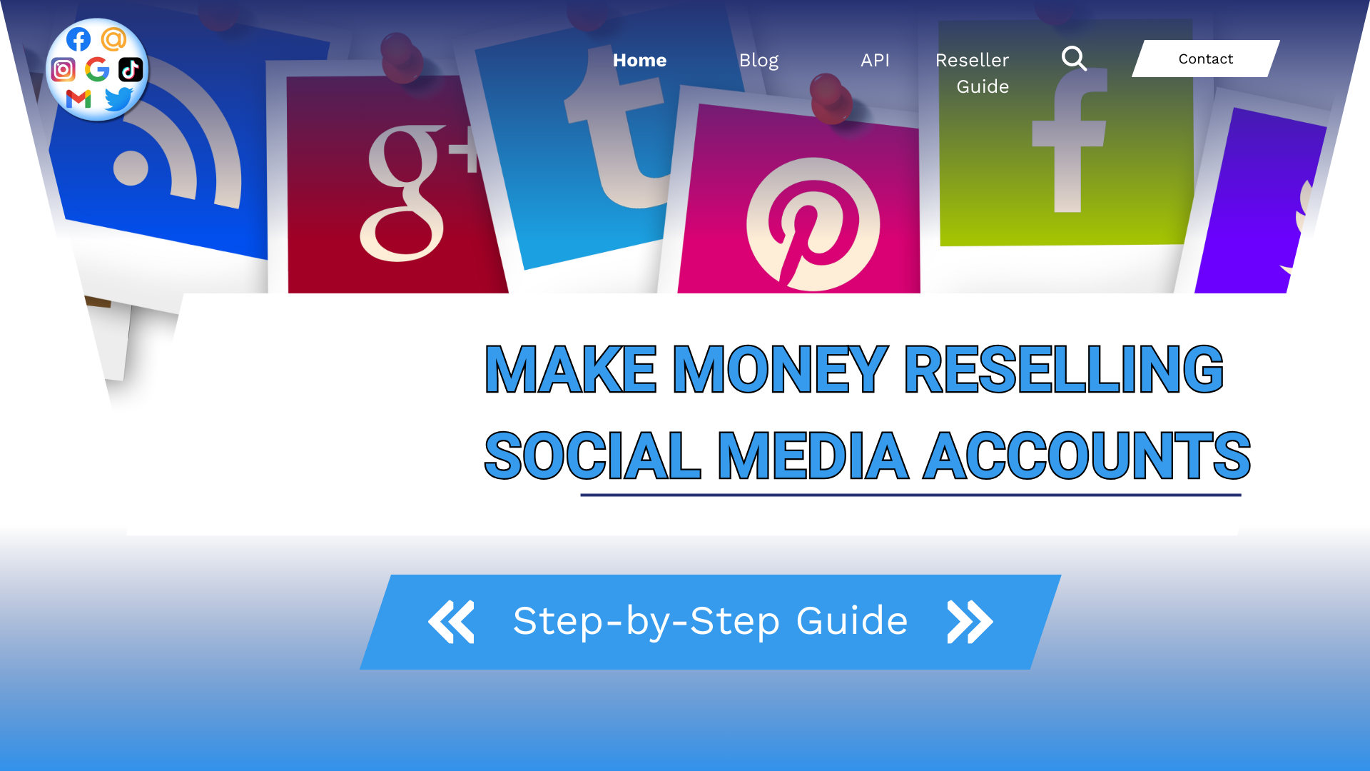 A step-by-step guide to make money reselling social media accounts, which are a promising MMO model in 2026.